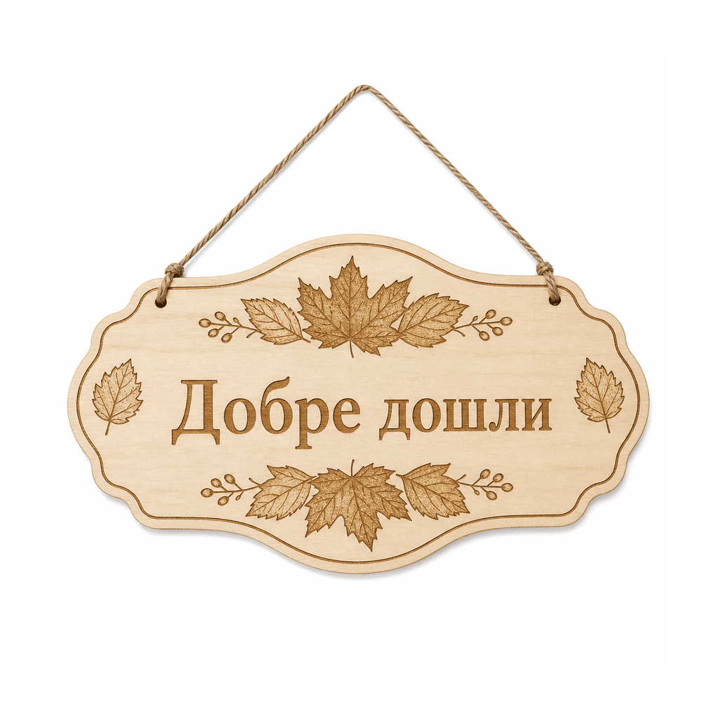 Есенна табела „Добре дошли“