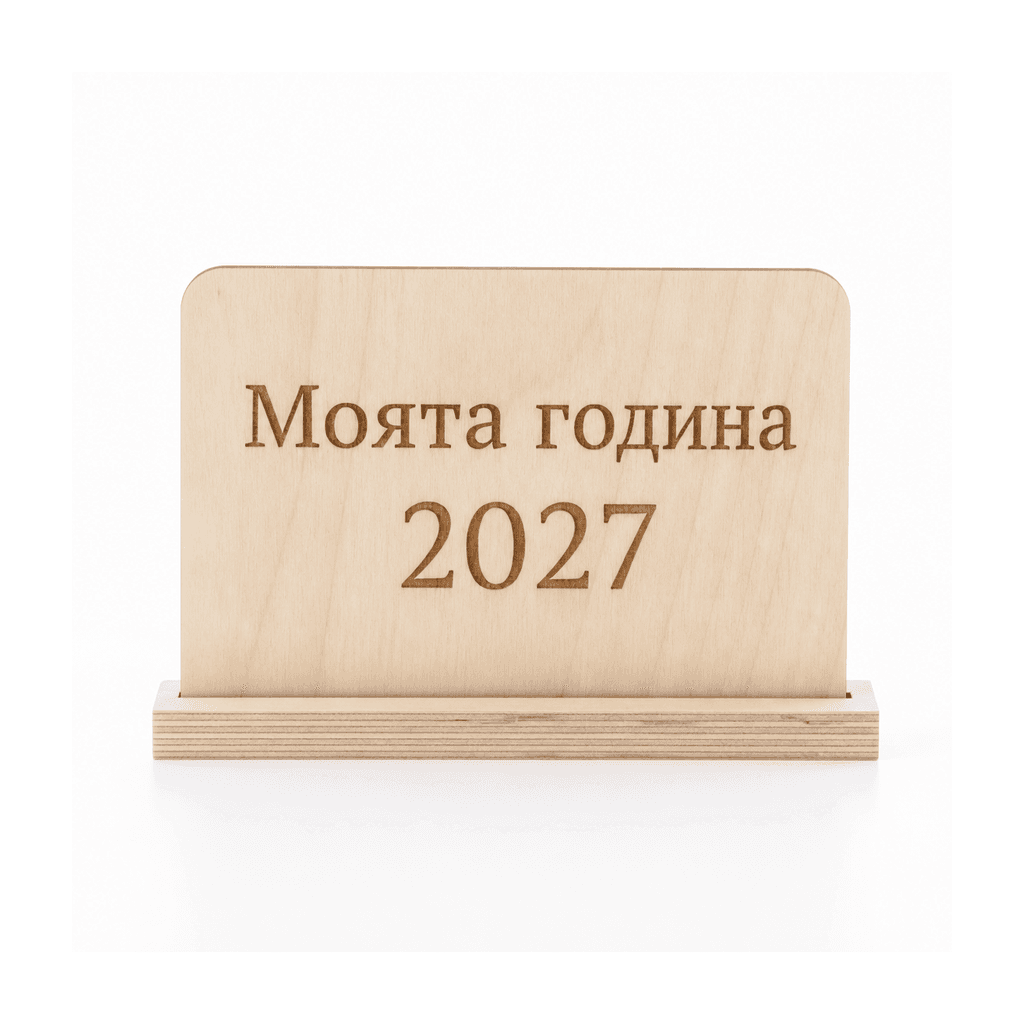 Плакет „Моята година 2027“