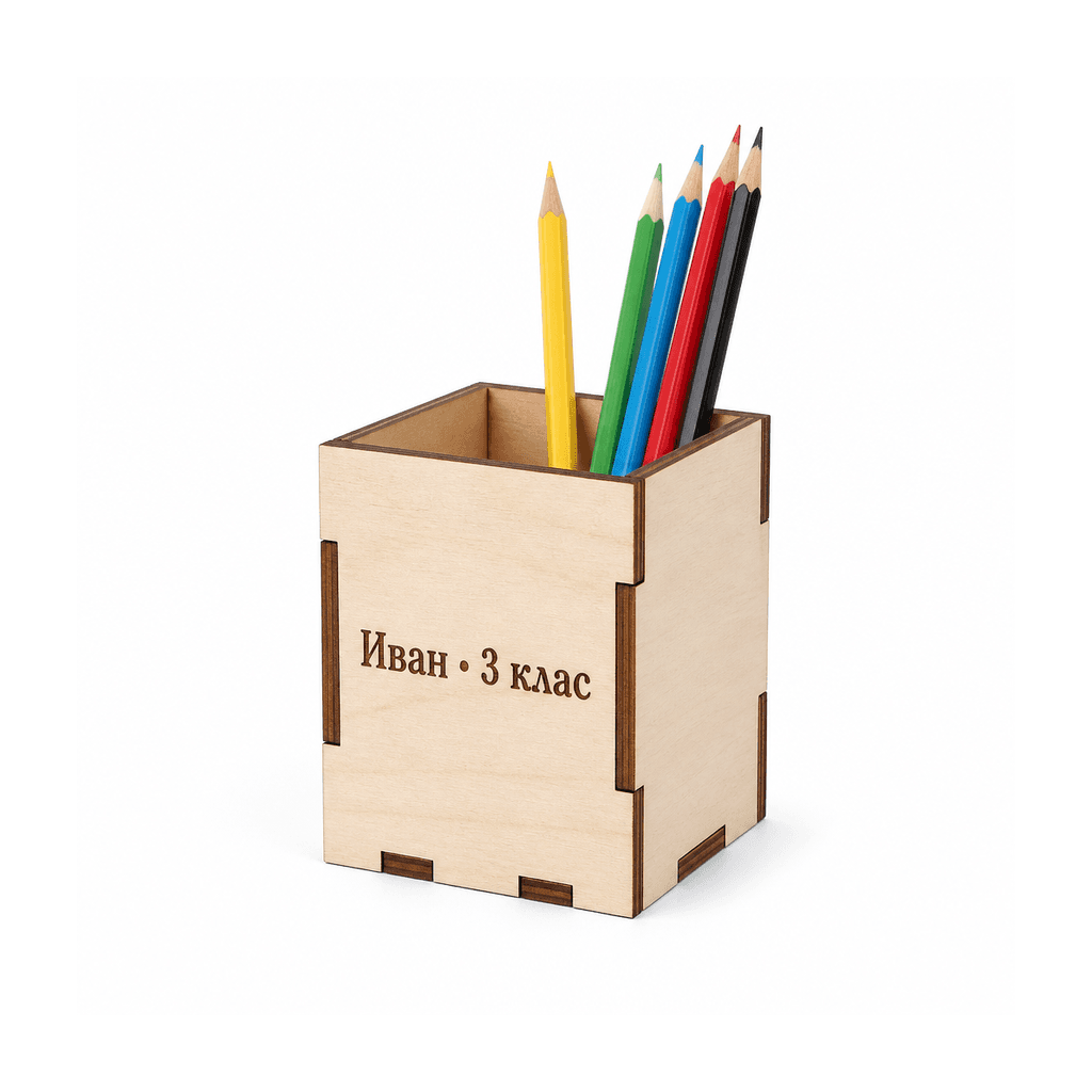 Моливник с име и клас